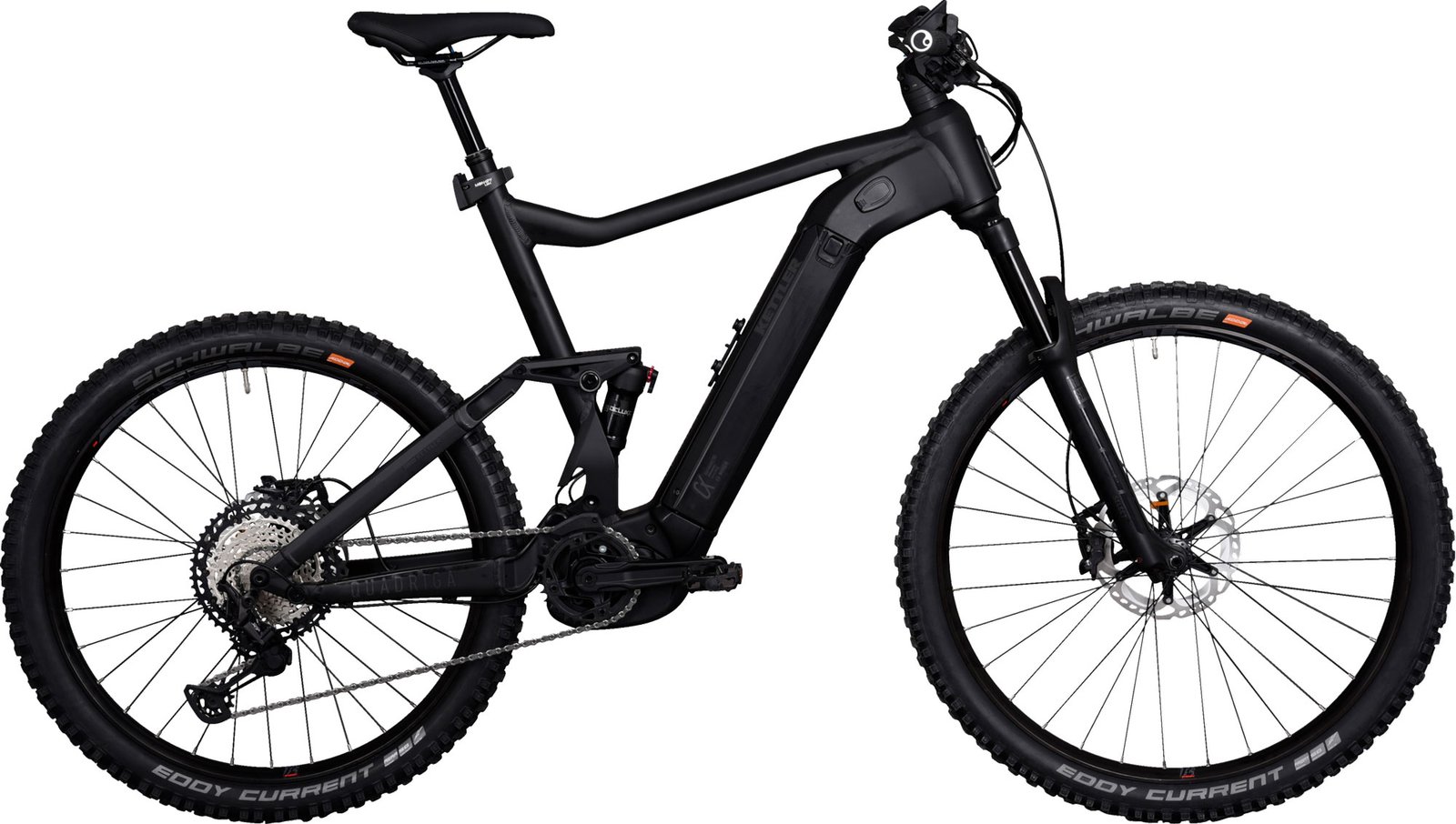 Kettler QUADRIGA DUO CX12 FS 1250 Wh-Akku Black Kettler QUADRIGA DUO CX12 FS 1250 Wh-Akku Black