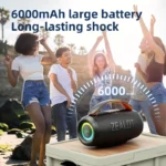 Wireless portable speaker with dual woofers – Bild 7