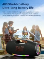 Portable wireless speaker with powerful bass and 3D surround sound – Bild 7